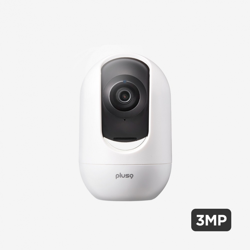[플러스나인] 홈카메라 가정용 CCTV 펫캠 300만화소 회전형 JP-3MH-1 (업체별도 무료배송)