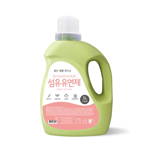 [좋은생활연구소] 착한성분 베이킹소다 액체세제3L/구연산 섬유유연제3L 골라담기 (업체별도 무료배송)