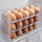 유통기한 표시 계란 3단 자동 트레이(2개이상 구매가능) (업체별도 무료배송)