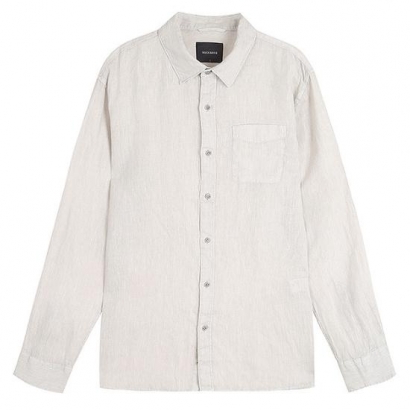 [한정수량] [버커루] 남성 린넨 가먼트다잉 긴팔 셔츠 4color (M~XL) B202SH410P (업체별도 무료배송)