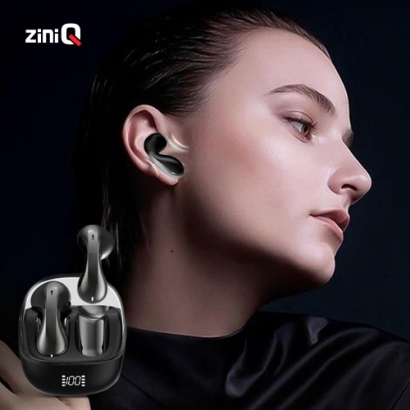 [지니큐] 블루투스 5.3 무선 귀찌 이어폰 (배터리 잔량확인) ZQ-G10L (업체별도 무료배송)