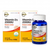 [1+1] 엔플러스 비타민D3 2000IU 150g* 90캡슐 (업체별도 무료배송)