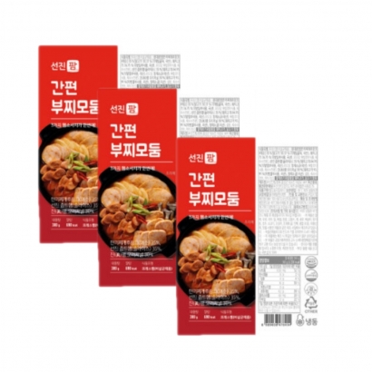 선진팜 간편부대찌개(소스포함) 300g x 3봉 (업체별도 무료배송)