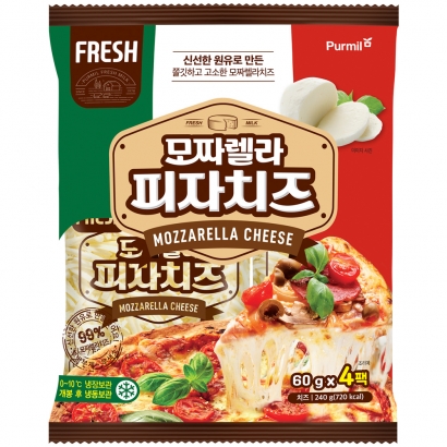 [푸르밀] 모짜렐라 피자치즈 200g (2개이상 구매가능) (업체별도 무료배송)