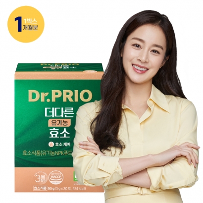 [닥터프리오] 더다른 유기농 효소 1개월분 (30포) (업체별도 무료배송)