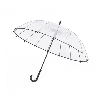 16K 튼튼한 자동 투명 장우산 (2개 구매시 추가할인) (업체별도 무료배송)