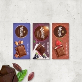 [6개세트] Wawel 바벨 카카오 초콜릿 3종 (후르츠&넛츠/ 블루베리 /스트로베리) (업체별도 무료배송)