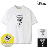 [디즈니] 남여공용 미키마우스 클럽 프린팅 특양면 반팔 티셔츠 MIS103 (업체별도 무료배송)