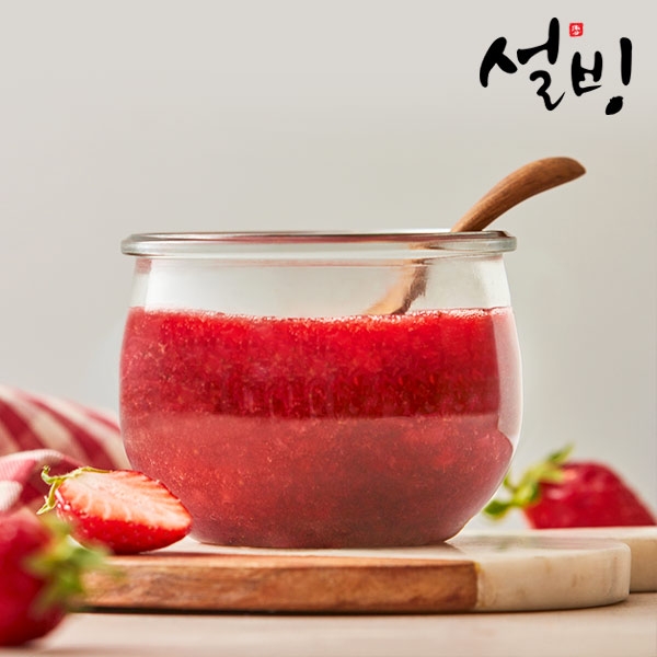 설빙 건강한 달콤함을 가득 담은 딸기청 1kg (업체별도 무료배송)
