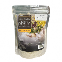 육초 통마늘 닭곰탕 520g x 6팩 (업체별도 무료배송)