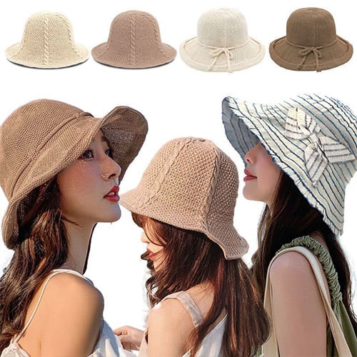 봄 여름 신상 버킷햇 여성 벙거지 모자 (업체별도 무료배송)