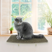 고양이 원목 창문 창틀선반 대형 + 카페트 포함 (업체별도 무료배송)