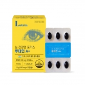 눈 건강엔 포커스 루테인A+ 마리골드꽃추출물 건강기능식품 500mg*30캡슐 (5개이상 구매가능) (업체별도 무료배송)