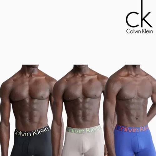 [캘빈클라인] CK 언더웨어 복서 브리프 남성속옷 팬티 3팩 1세트 (색상랜덤) (업체별도 무료배송)