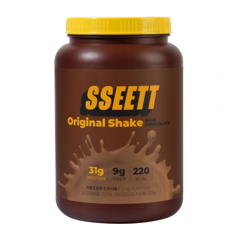 [한정특가] [SSEETT] 오리지널 쉐이크 리치 초콜릿 1.2kg (보틀 포함) (업체별도 무료배송)