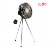 [LEZEN] 르젠 아웃도어용 리모컨 무선 선풍기 LZCF-T07 (대용량배터리/BLDC모터/LED등) (업체별도 무료배송)