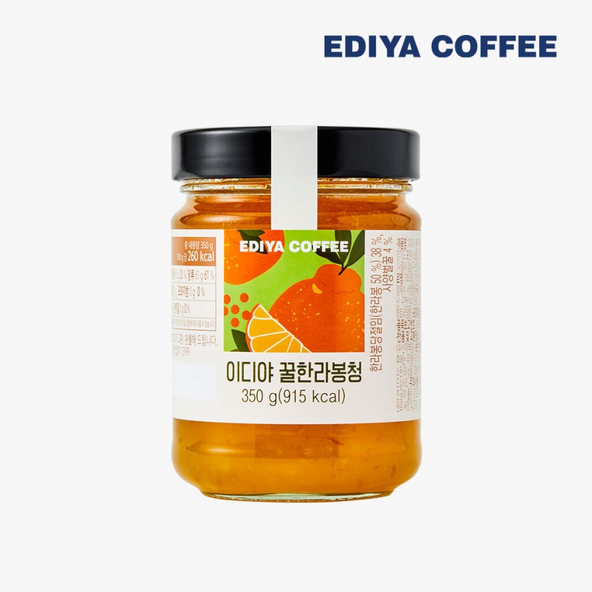 [이디야]꿀한라봉 과일청 350g x 3개 (업체별도 무료배송)