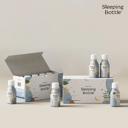 [한정특가]수면 음료 편안한 잠을 위한 슬리핑 보틀 벌크 박스포장  100ml x 10개 (업체별도 무료배송)