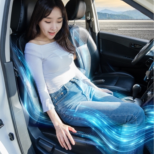 더쎈 차량용 슬림플러스 3D 통풍 쿨시트 사계절 방석시트 (업체별도 무료배송)