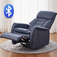 [3일 한정] [클렙튼] 전동 리클라이너 의자 (160도 등받이 각도조절/블루투스 기능 우퍼스피커 탑재) PS9009 (업체별도 무료배송)