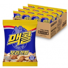 맥콜보리건빵 110g x 20개 (1박스) (업체별도 무료배송)