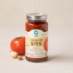 [청정원] 구운 마늘과 양파 토마토 스파게티소스 600g (+사은품증정)