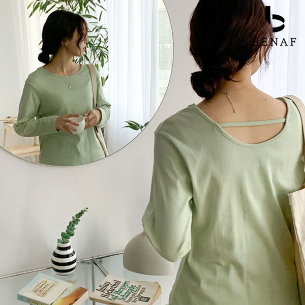 [한정수량] 백라인 베이직 티셔츠 4color (RE1LT002) (업체별도 무료배송)