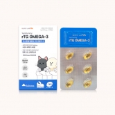 [리스펫] 강아지 고양이 rTG 오메가3 (면역력 영양제) (30캡슐/60캡슐) (업체별도 무료배송)