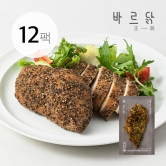 [바르닭] 닭가슴살 훈제 페퍼 100g x 12팩 (업체별도 무료배송)