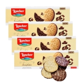 [로아커] 초코 비스킷 스노우플레이크 쿠키 120g x 4팩 (업체별도 무료배송)