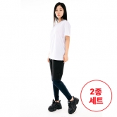 여성 여름 만능홈트룩 쿨반팔티셔츠+조깅스바지 (업체별도 무료배송)
