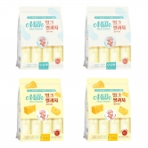 밀크쌀과자 우유맛/치즈맛 240g x 4봉 3종 택1 (업체별도 무료배송)
