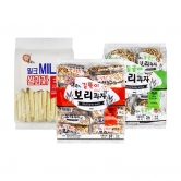 엉클팝 밀크 쌀과자/길쭉이/동글이 보리과자 3종 세트 4종 택1 (업체별도 무료배송)