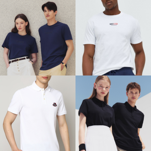 [떠리데이] [타미힐피거] 남녀공용 여름 반팔 티셔츠 4종 모음전 (2장이상 구매가능) (업체별도 무료배송)