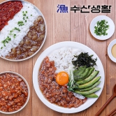 [수산생활] 여름 입맛 밥도둑 순살연어장/순살게장 270g (업체별도 무료배송)