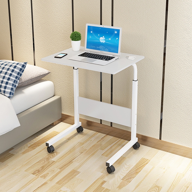 보스위즈 멀티 이동식 높이조절 사이드 다용도 테이블 보조 간이 노트북 쇼파 침대 테이블 BOS-T604070  (업체별도 무료배송)