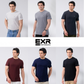 [EXR] 남성 데일리 반팔 라운드 티셔츠 (업체별도 무료배송)