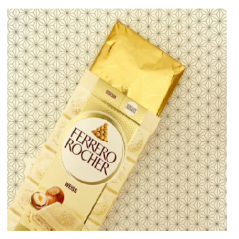 [페레로로쉐] 화이트 헤이즐넛 초콜릿 90g + 사은품 증정