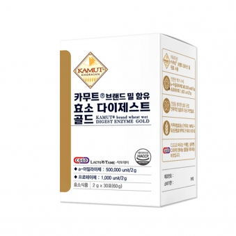 카무트 효소 브랜드밀 함유 다이제스트 골드 30포 (업체별도 무료배송)